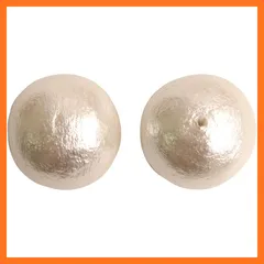 【新品】 日本紐釦貿易(Nippon Chuko) NBK 両穴コットンパール ホワイト φ18mm 5個入 A2-32-5 1