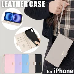 iPhone17ProMax ケース 手帳型 ウォレット機能 カード収納 スタンド機能 スキミング防止 ハンドストラップ付き 無地