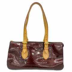 【6ad4312-k】ルイヴィトン ショルダーバッグ ヴェルニ ローズウッドアヴェニュー M93510 アマラント【中古】レディース