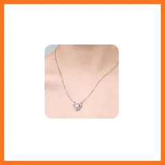 【新品】 [Mesaro] ネックレス レディース チェーン シンプル 長さ調節可能 ブランド 金属アレルギー対応 キラキラ 蝶 踊るハート 五芒星 シルバー ピンクゴールド 人気 おしゃれ アクセサリー お誕生日 ギフト プレゼント 1