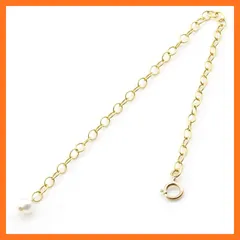 【新品】 [アクセサリー ソルト] K14GF アジャスター 淡水パールチャーム 15cm 0