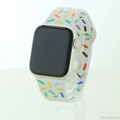 ソフマップ 〔中古品〕 Apple Watch SE 第2世代 GPS 40mm スターライトアルミニウムケース プライドエディションスポーツバンド【368】