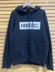 ナイキ レディース ブラック コットン フード付きTシャツ Sサイズ