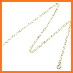 【新品】 [アクセサリー ソルト] K14GF アジャスター 淡水パールチャーム 30cm 0