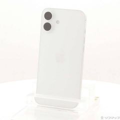 ソフマップ 〔中古品〕 iPhone16 Plus 128GB ホワイト MXVC3J／A SIMフリー【344】