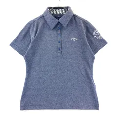 サイズ：L CALLAWAY キャロウェイ DSPD 半袖ポロシャツ  ネイビー系 [240101606536] ゴルフウェア レディース ストスト