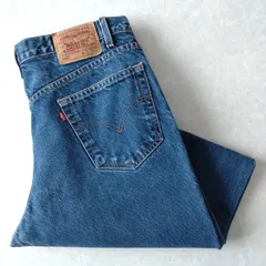 ■古着 Levi's リーバイス 550ジーンズ デニムパンツ RELAXED FIT 00年製 実寸W34L30【L5475】
