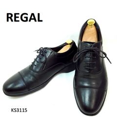 REGAL リーガル V269 ストレートチップ ブラック 内羽根 25㎝ REGAL リーガル V269 ストレートチップ ブラック 内羽根 25㎝ - メルカリ
