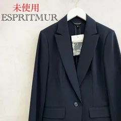 未使用 ESPRITMUR ウォッシャブル 3点セットスーツ セレモニースーツ フォーマル 13 ネイビー  レディース ファッション