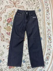 オドア ロゴ デニム ズボン