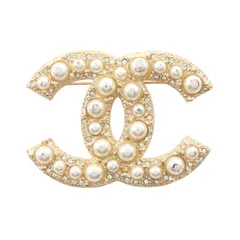 シャネル CHANEL ブローチ ココマーク GP（ゴールドメッキ） ブローチ レディース Used B