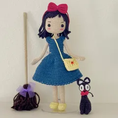 【オーダー様専用】あみぐるみ・魔女子♡着せ替え女の子