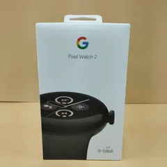 【D3176】未開封品 Google グーグル Pixel Watch 2 Matte Black アルミケース/Obsidian　GA05029-GB