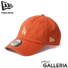 【正規取扱店】 NEW ERA キャップ ニューエラ おしゃれ ブランド 綿 可愛い ロゴ ML NY LA SOX B 帽子 Casual Classic MLB UNDER VISOR LOGO ドジャースバーントオレンジ