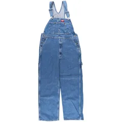 古着 ディッキーズ Dickies デニムオーバーオール メンズw38相当/eaa459718