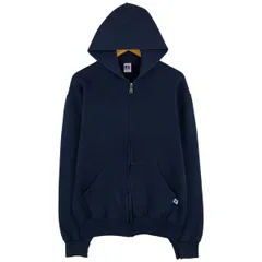 古着 90年代 ラッセル Russell ATHLETIC スウェットフルジップパーカー メンズM相当 ヴィンテージ/eaa609977