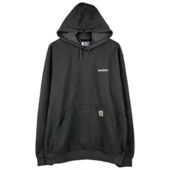 古着 カーハート Carhartt Loose Fit アドバタイジング スウェットプルオーバーパーカー メンズL相当/eaa459470
