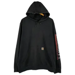 古着 カーハート Carhartt ORIGINAL FIT スウェットプルオーバーパーカー メンズL相当/eaa459467