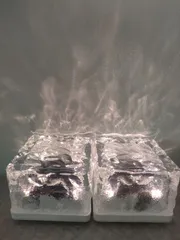 訳アリ特価！GWSOLAR 埋め込み式 ソーラーガーデンライト2個セット 点灯色RENEW!! 4LED配置 自動点灯消灯 【型番： GW-GS101/WW RENEW!! 】③④