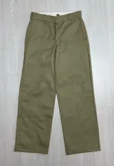 ディッキーズ ダブルニー ワークパンツ カーキ