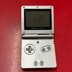 ■任天堂　Nintendo　ゲームボーイアドバンスSP　本体　プラチナシルバー　GBA　ハード本体　のみ