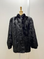 SAGA MINK ROYAL サガミンク リアルファーコート シルバー系 毛皮