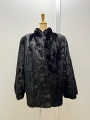 SAGA MINK ミンクコート 毛皮 リアルファー C2601272