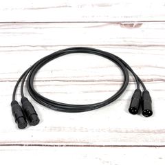 MOGAMI 2549 XLR マイクケーブル 1m 2本セット - メルカリ