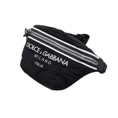 DOLCE&GABBANA ドルチェアンドガッバーナ BM1760 パレル テクニコ ネオプレン ウエストポーチ ボディバッグ BM1760 ブラックのサムネイル