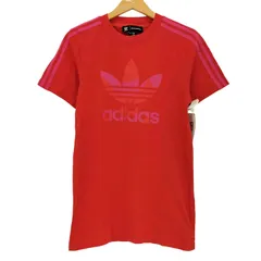 アディダス adidas トレフォイルロゴプリントTシャツ レディース JPN：S 