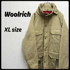 70s woolrich ウールリッチ ジャケット アウター マウンテンジャケット  涙タロン XLサイズ ベージュ 古着