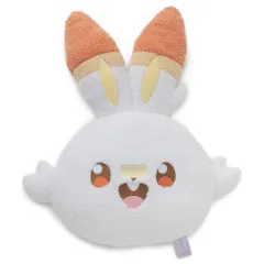 ポケピース ぬいぐるみフェイスクッション ヒバニー ぬいぐるみ高さ約41cm 