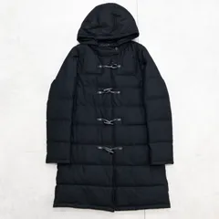 Theory　セオリー　ダウンコート　ダッフル　フード　ウール　ナイロン　ブラック　レディース　M　b00199