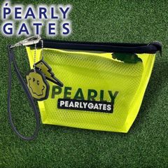 PEARLY GATES クリア カートバッグ ネオンイエロー 新品 - メルカリ