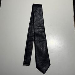 OUR LEGACY アワーレガシー TIE Black Real Fake Leather レザー