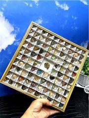 在庫処分」☆貴重－アンモナイト縫合線オパール化石標本B85U3/338U24A