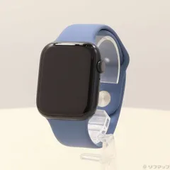 ソフマップ 〔中古品〕 Apple Watch Series 9 GPS 45mm ミッドナイトアルミニウムケース ウインターブルースポーツバンド【297】