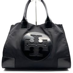 極美品 TORY BURCHトリーバーチ エラ トートバッグ ロゴ 肩掛け A4可