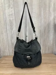 Ｙ3 ワイスリー  ショルダー　キルティング×レザー　ブラック　平塚店　衣料品　⑮