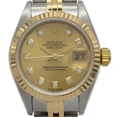 ロレックス ROLEX デイトジャスト 179173G ゴールド ゴールド/ステンレススチール レディース 腕時計