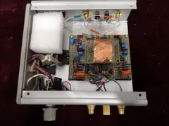 ◆自作 オーディオ アンプ 高音質回路 150x110x50mm アルミケース採用 Audio Amplifier◆ s0a1084