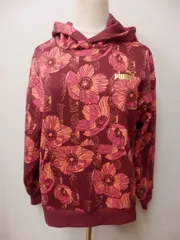 PUMA スウェットパーカー 総柄 Ｍサイズ プーマ 512F03