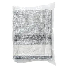 【ギフト】[寝具]hidamari kobako 圧縮ガーゼハーフケット グレー