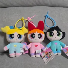 パワーパフガールズ ぬいぐるみキーホルダー 3種セット