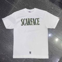 新品 ape エイプ×スカーフェイス Tシャツ ファレル カモ Tシャツ 激 