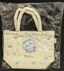 グレイ・パーカー・サービス キルティングトートバッグ/Chiikawa Baby ちいかわ ハチワレ
