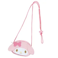 【新品訳あり 20%OFF】 サンリオ ロープ付きフェイス形コインケース コイン ケース ポーチ 小物入れ バッグ ポシェット ショルダー 長さ調整可 キャラクター グッズ 子供