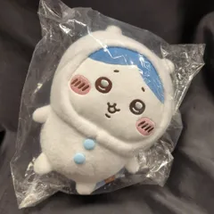 グレイ・パーカーサービス ぬいぐるみS ちいかわ くまをかぶったハチワレ