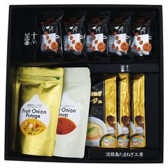 【ギフト】[食品/洋風惣菜]淡路島たまねぎ工房 フルーツ玉ねぎスープセットA