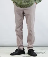 新品 未使用 JIGGYS SHOP(ジギーズショップ)極ラク裏起毛スリムテーパードイージーパンツ 217471 グレージュ